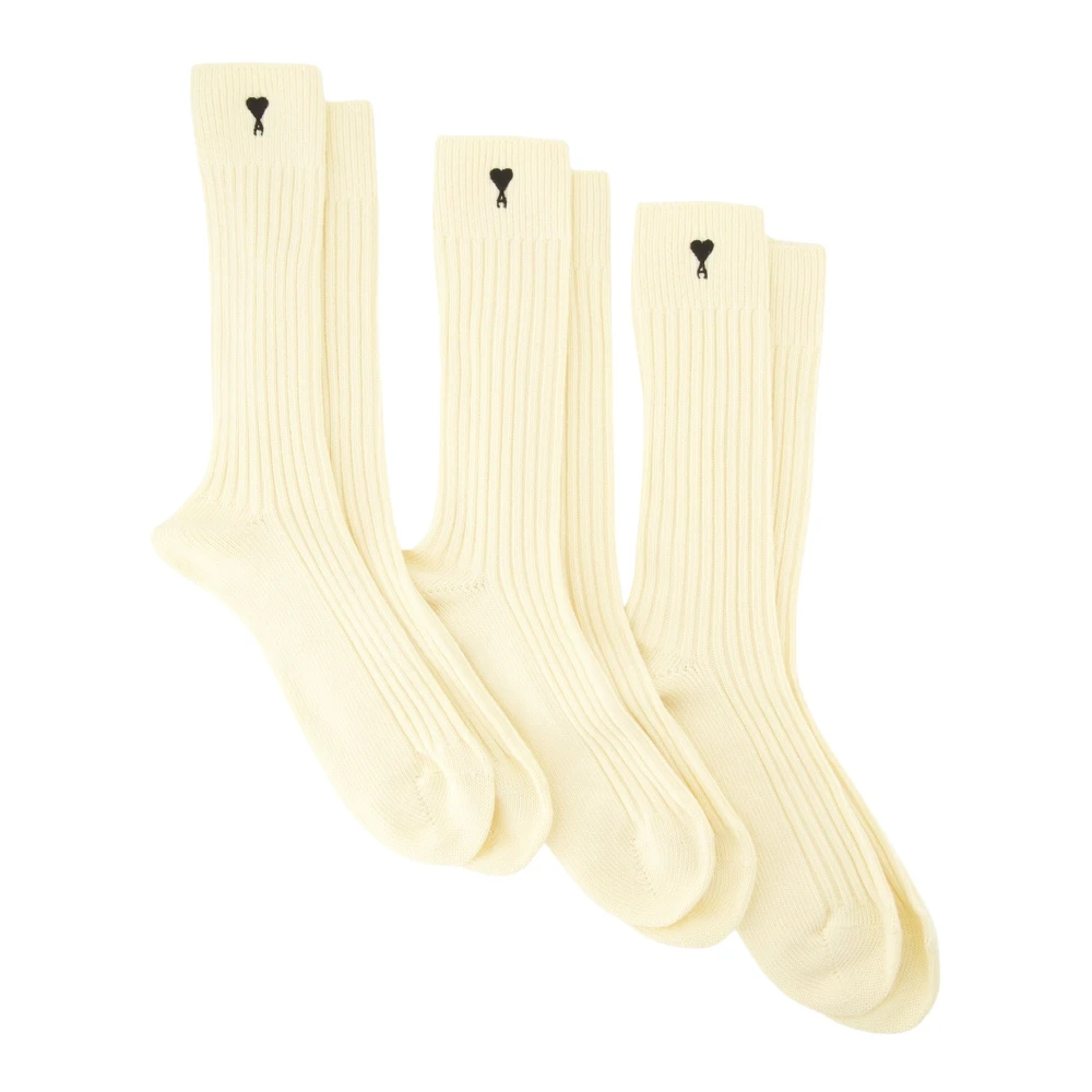 Ami Paris Unisex Beige Mutande, Xs, New,