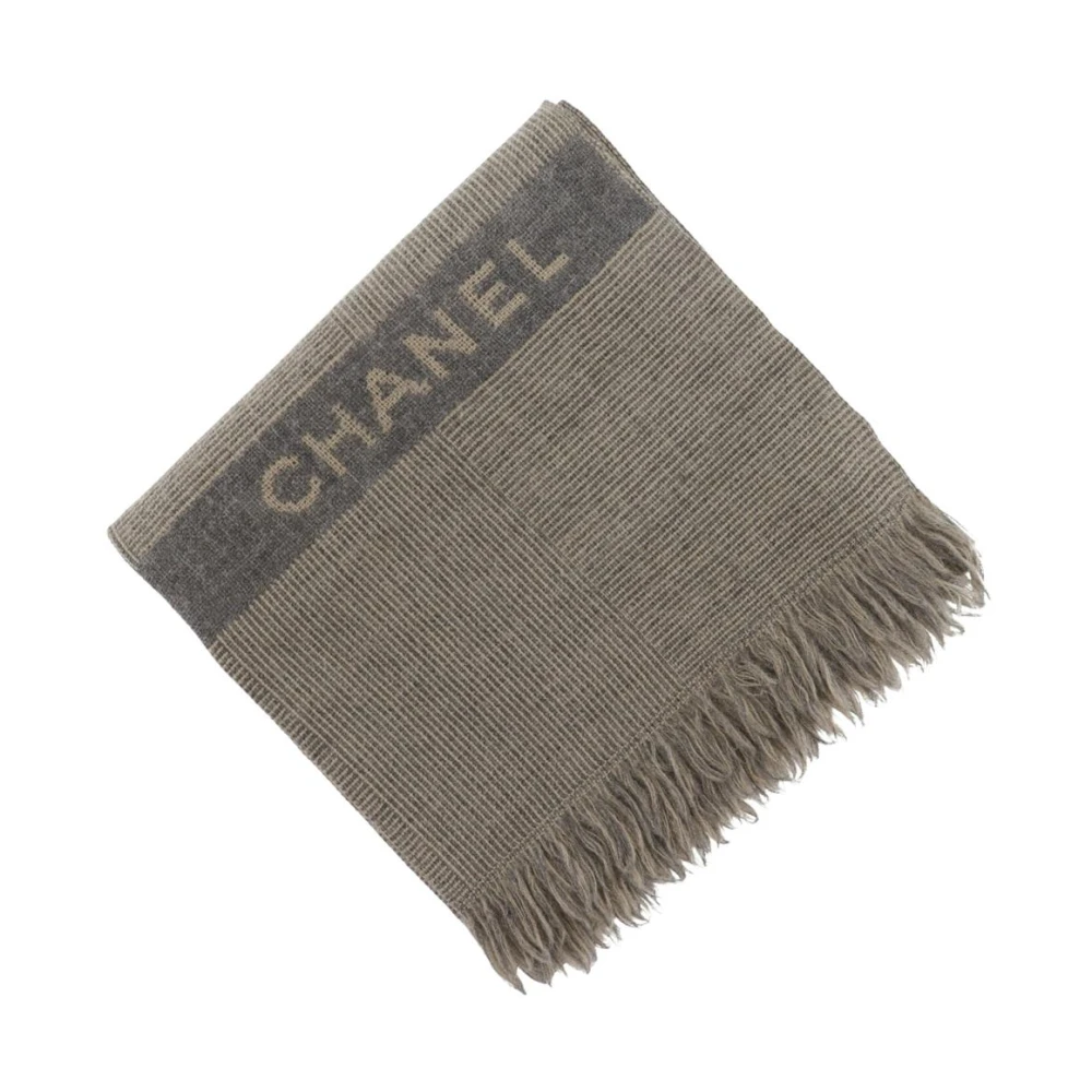 Pre-owned > Pre-owned Accessories > Pre-owned Scarves - - Chanel Vintage - Modalova
