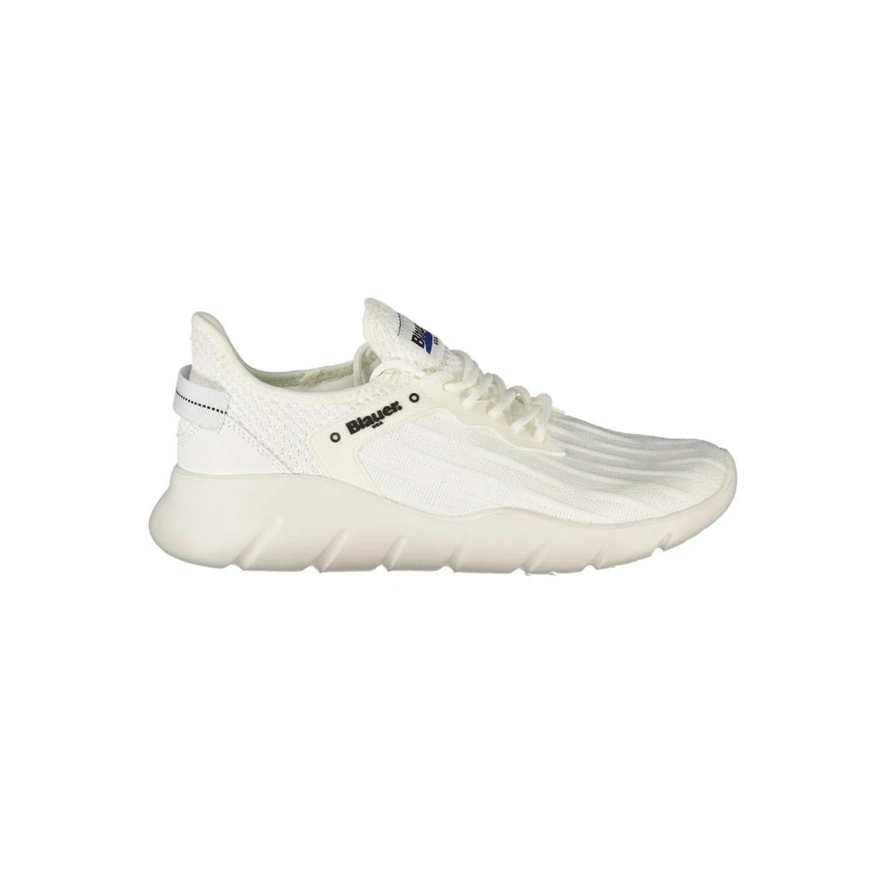 Blauer Polyester Sneaker - Male - Sneakers - White - 7 Uk - Shoes