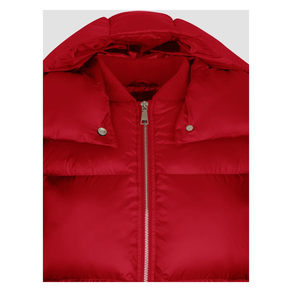 add Bomber IN Nylon Semi MAT Red Dames