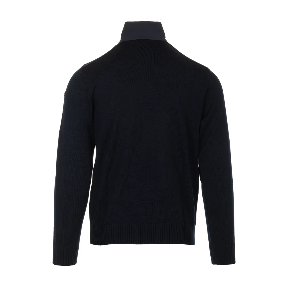 PAUL & SHARK Blauwe Sweater Half Zip Stijl Blue Heren