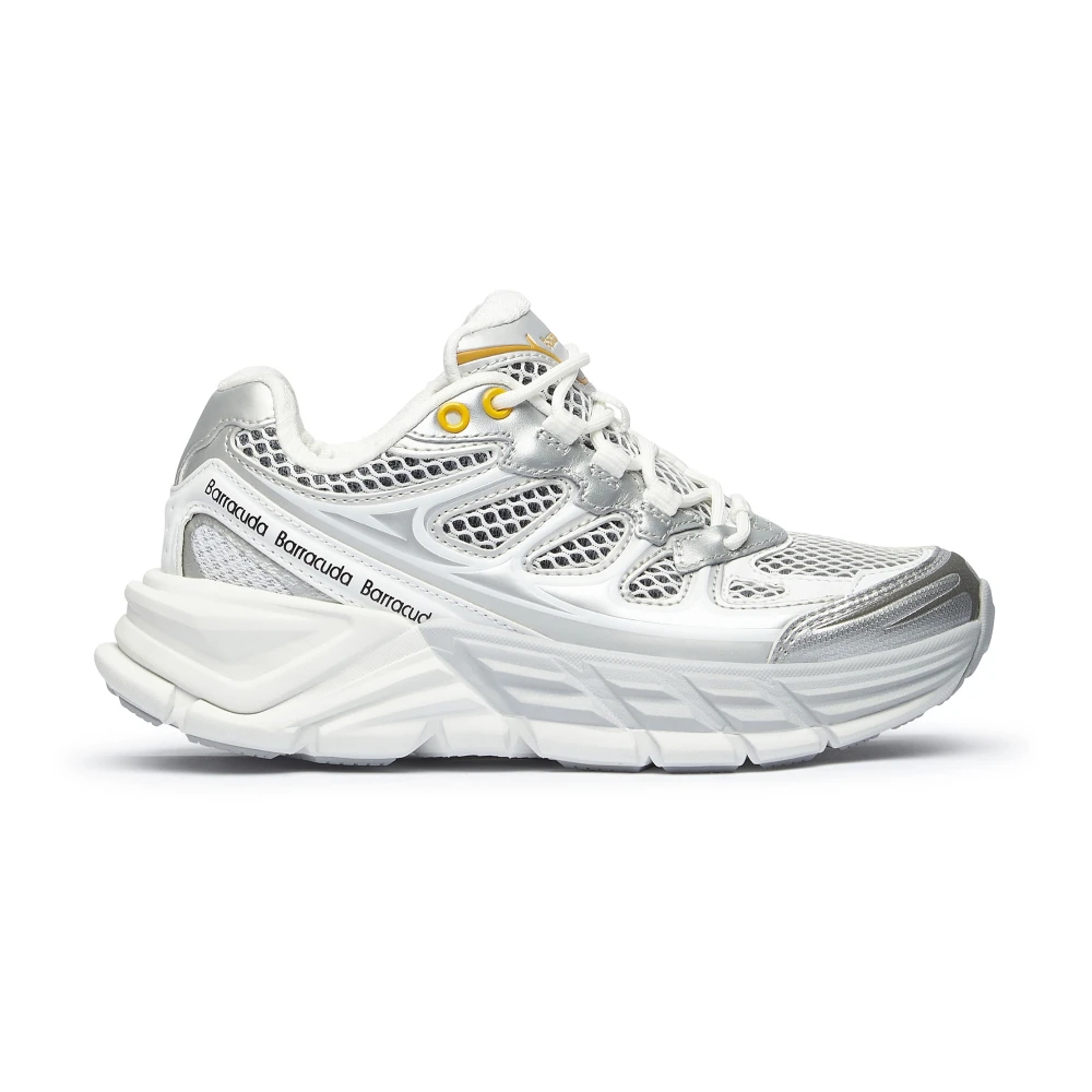 Barracuda Round-One Sneakers Dames Schoenen Wit