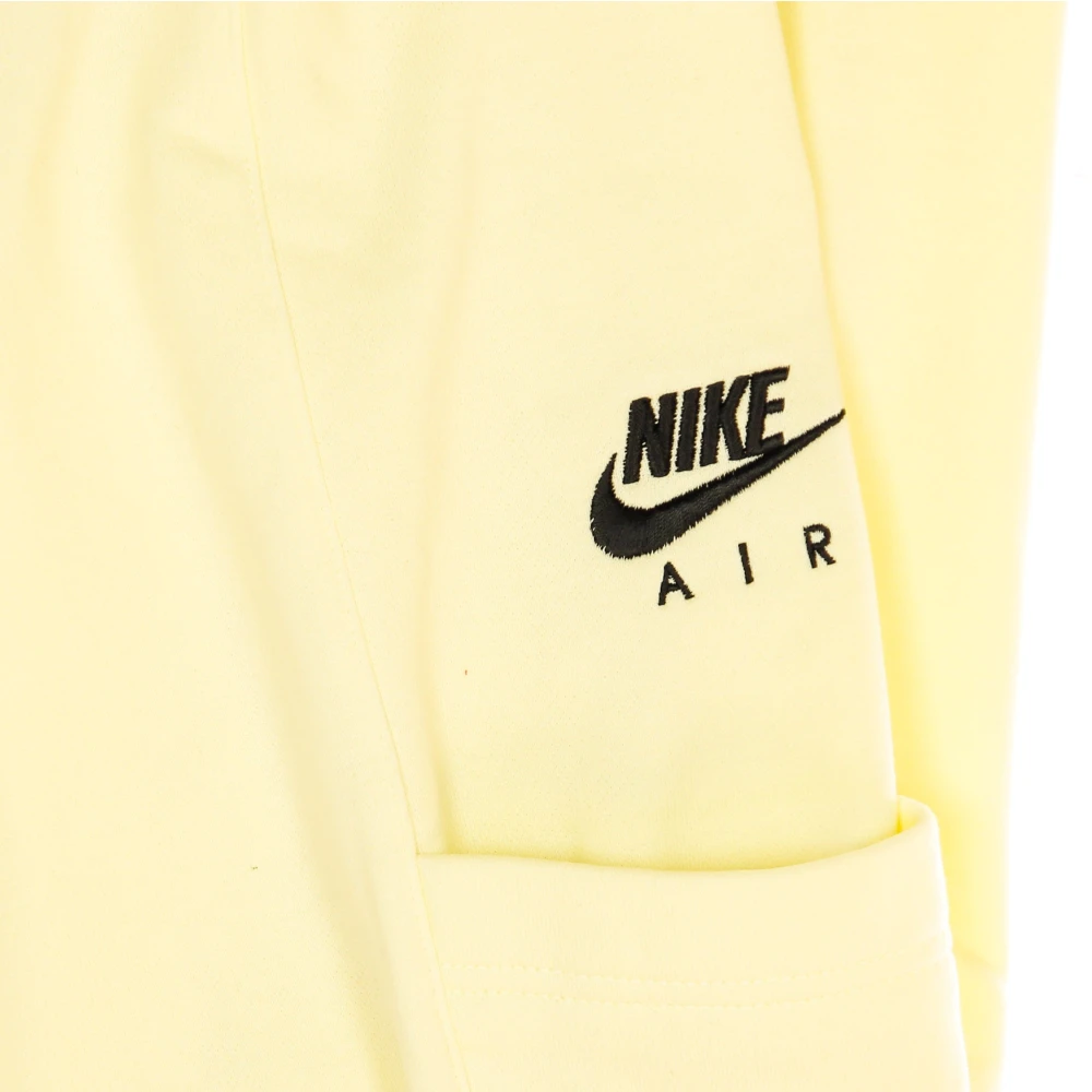 Nike Comfortabele Fleece Trainingsbroek Sportkleding White Dames
