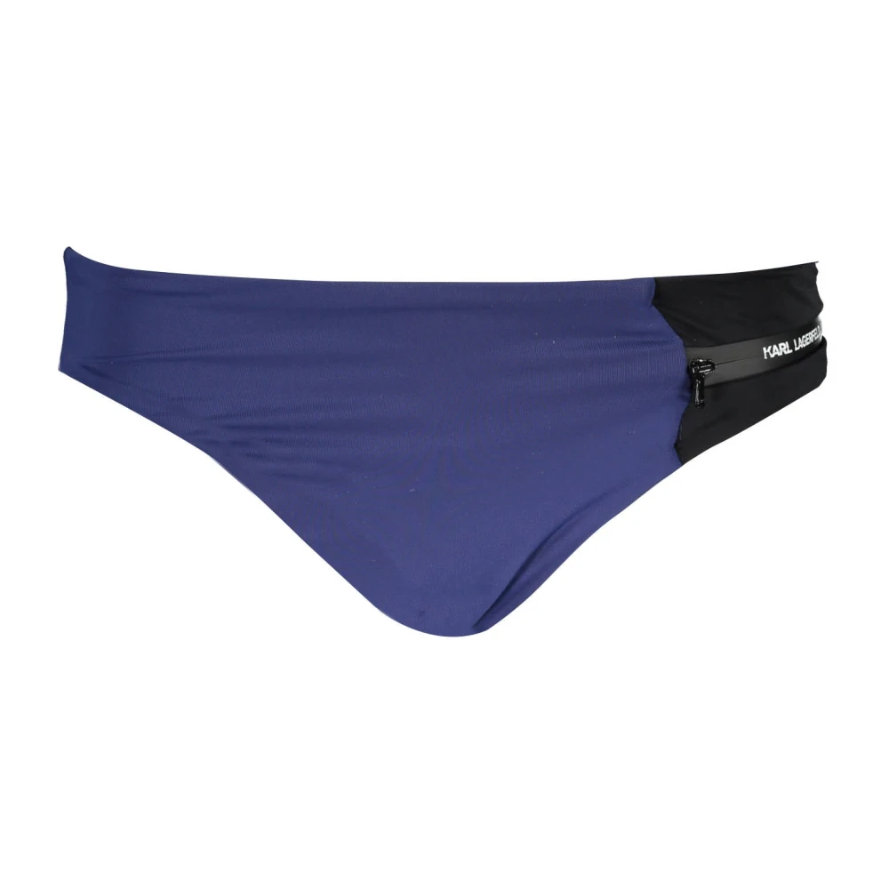 Karl Lagerfeld Blue Polyamide Women Swim Brief - XS - Image 2