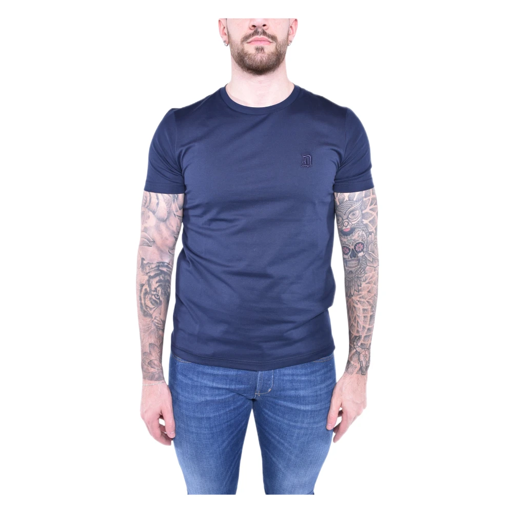 Dondup - Tops > T-Shirts - Blue - Dondup - Modalova