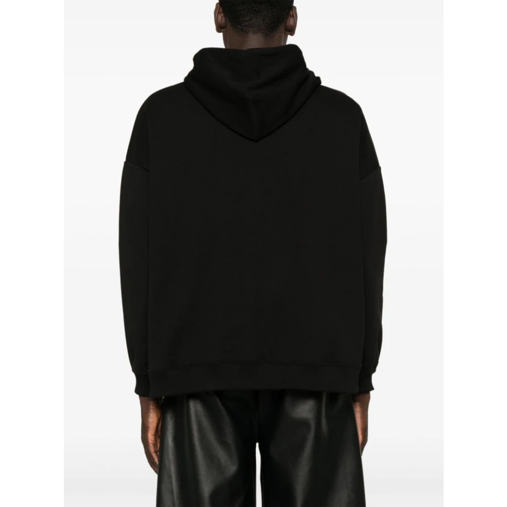 Gcds Zwarte Sweater Collectie Black Heren