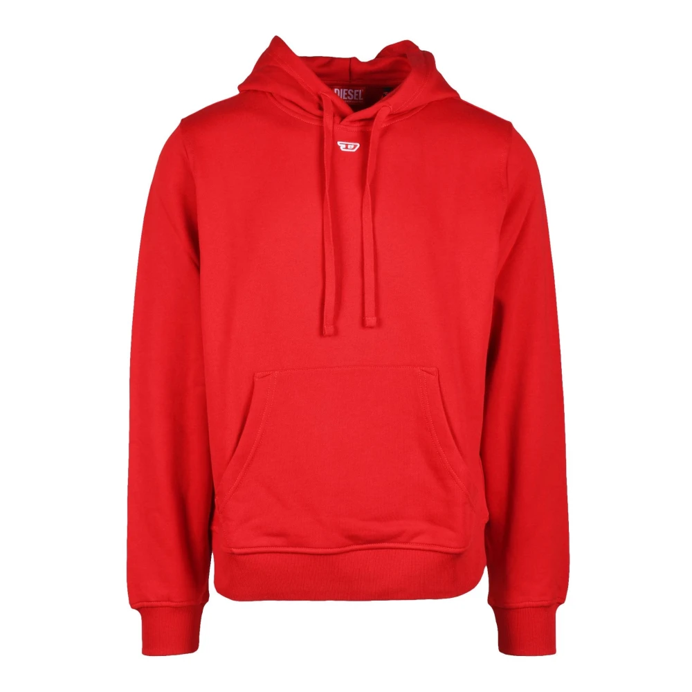 Diesel Katoenen Sweatshirt Red Heren