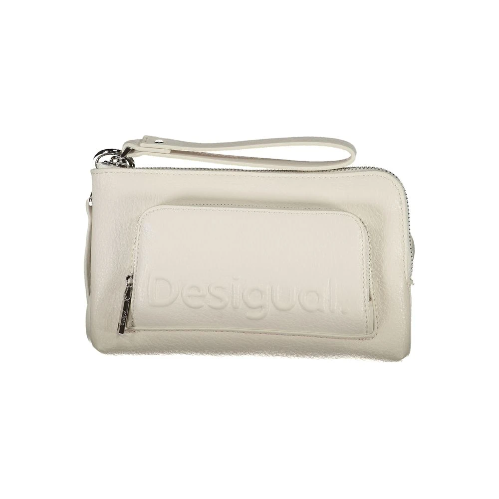 Desigual Verstelbare schoudertas met contrastdetails White Dames