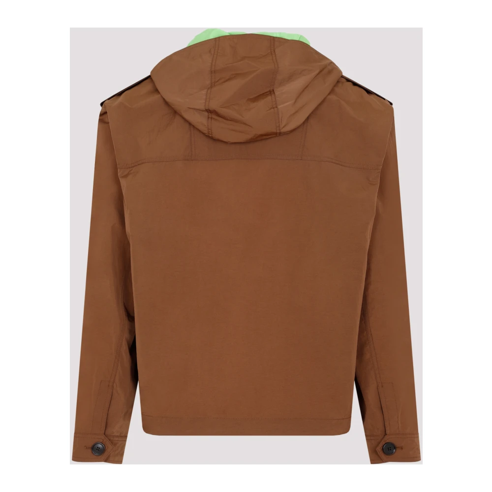 Dior Hoodies Brown Heren
