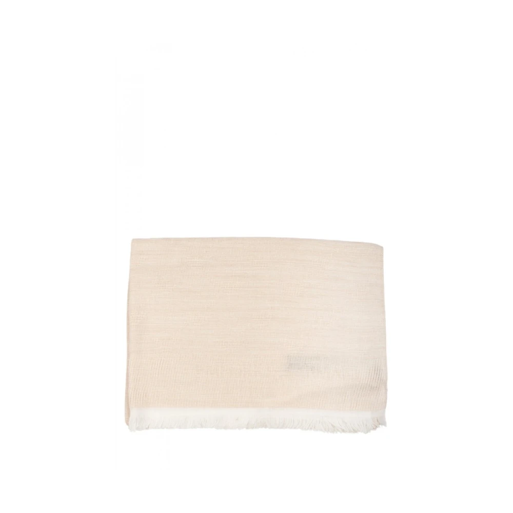 Emporio Armani Modieuze Sjaal Beige Heren