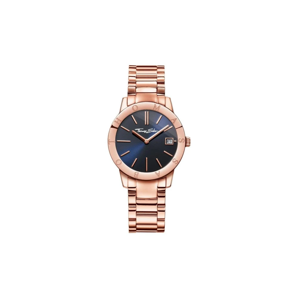 Thomas Sabo Women's Black Stainless Steel Dress Watch
