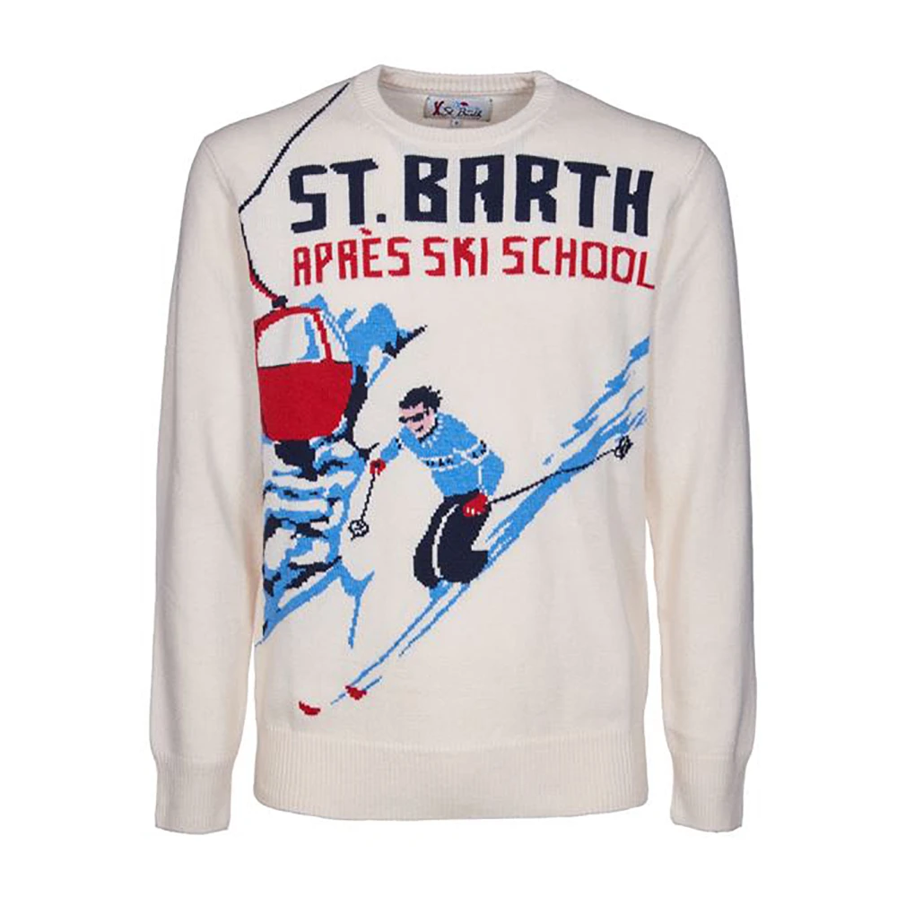 MC2 Saint Barth Stijlvolle Sweaters voor Heren Beige Heren
