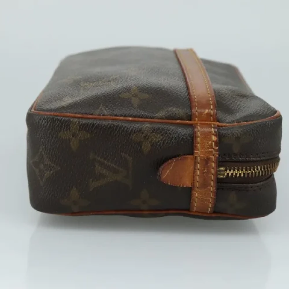 Louis Vuitton Vintage Pre-owned Canvas clutches Brown Dames