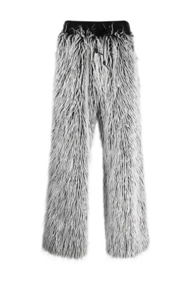 Faux-Fur Skräddarsydda Byxor