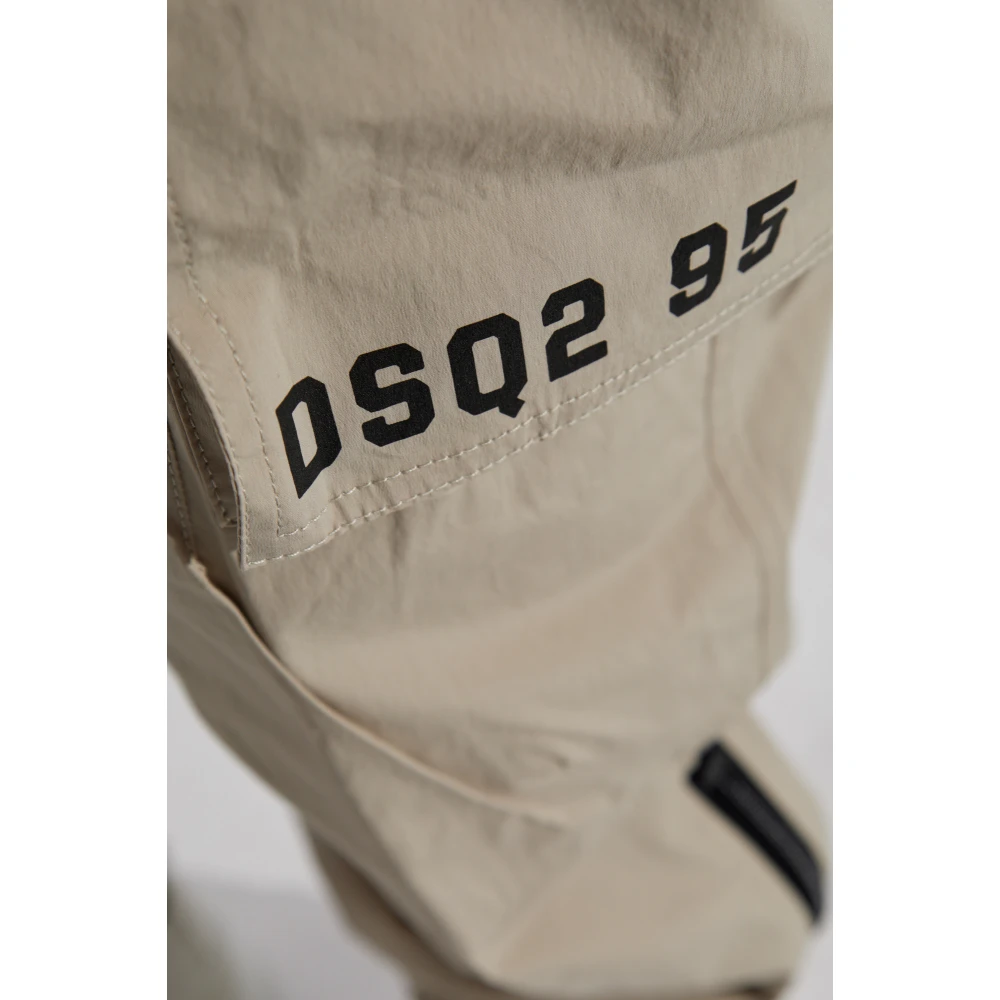 Dsquared2 Broek met zakken Beige Heren