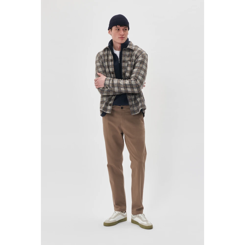Matinique Stijlvolle Overshirt Beige Heren