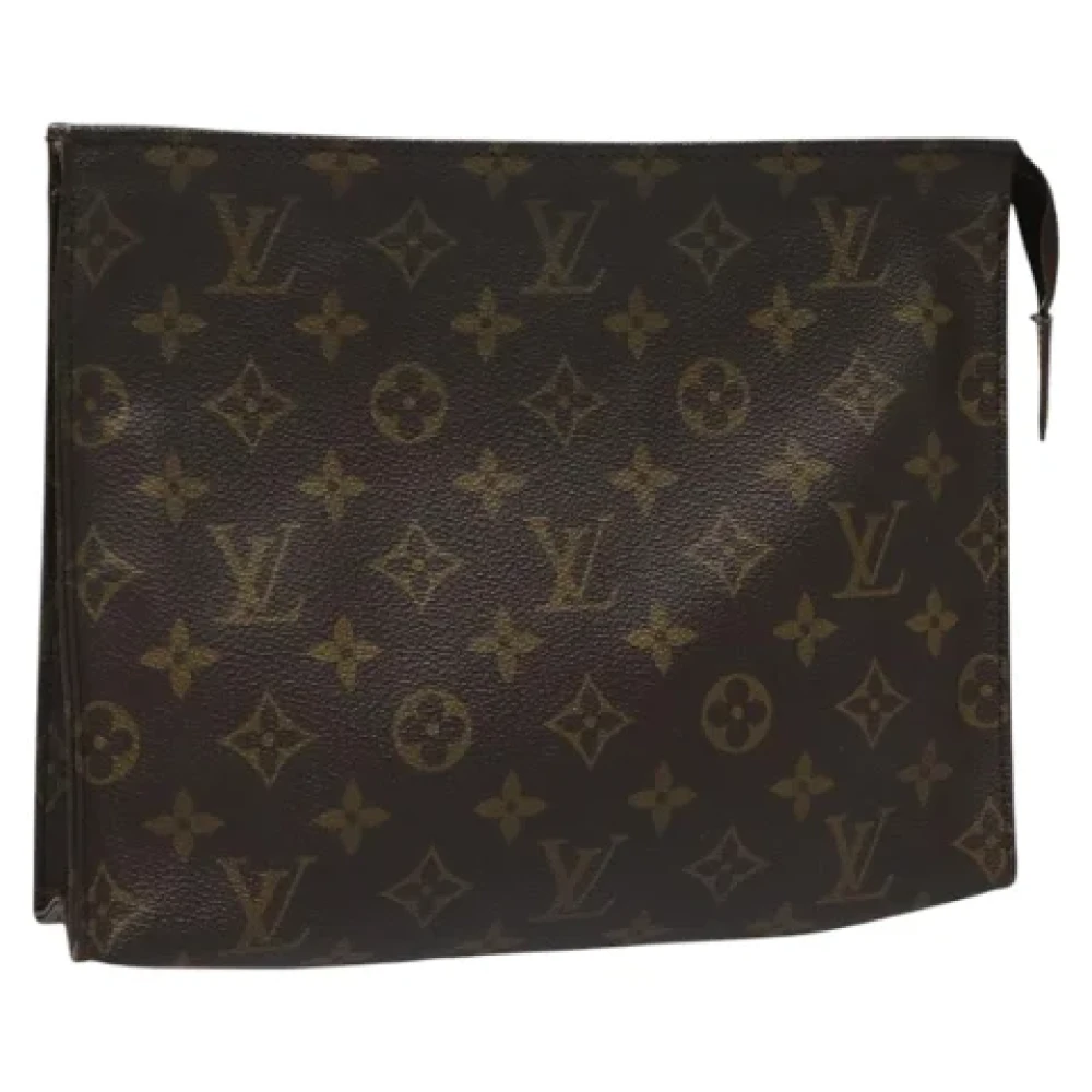 Louis Vuitton Vintage Pre-owned Canvas pouches Brown Dames