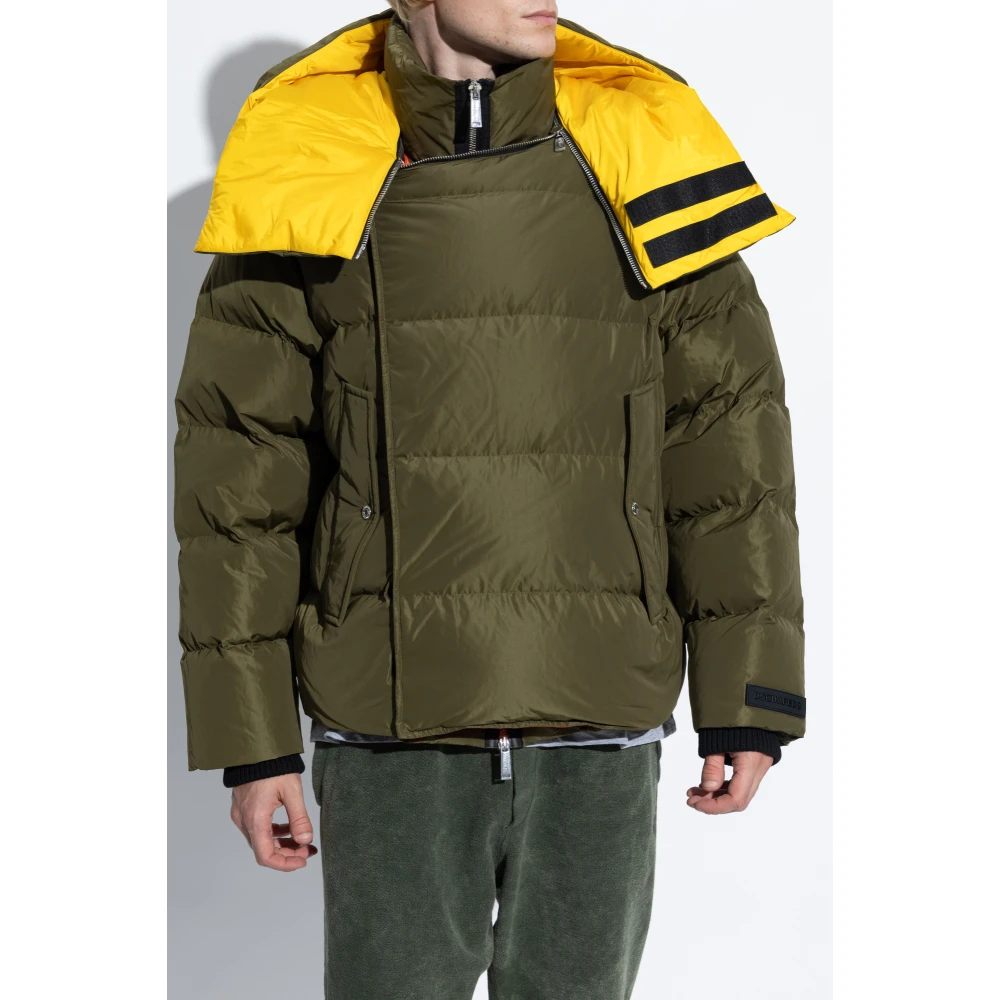 Dsquared2 Donsjack met capuchon Green Heren