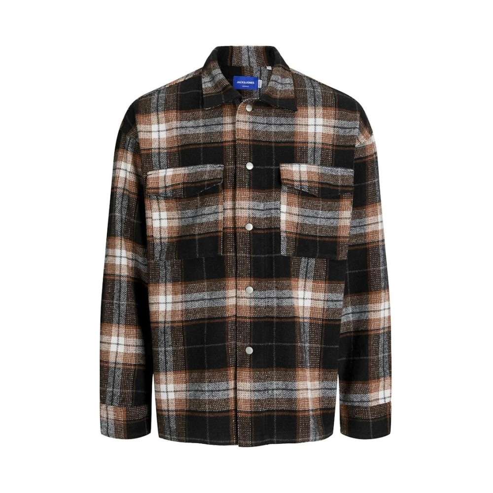 jack & jones Geruite Overshirt Multicolor Heren