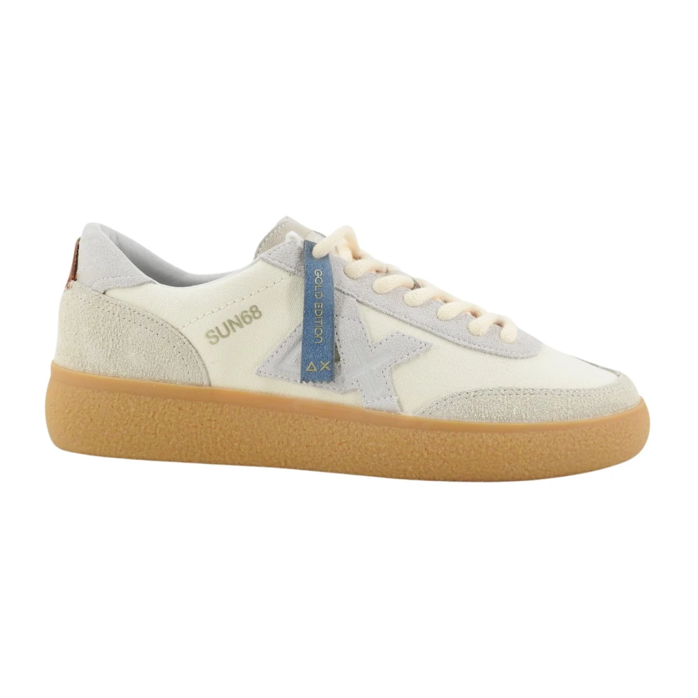 Sun68 White Trainers - Male - Sneakers - 11 Uk - Shoes