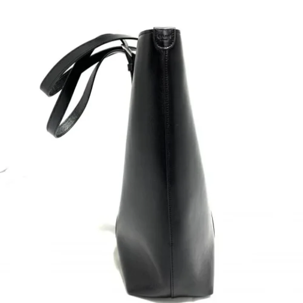 Celine Vintage Pre-owned Leather totes Black Dames