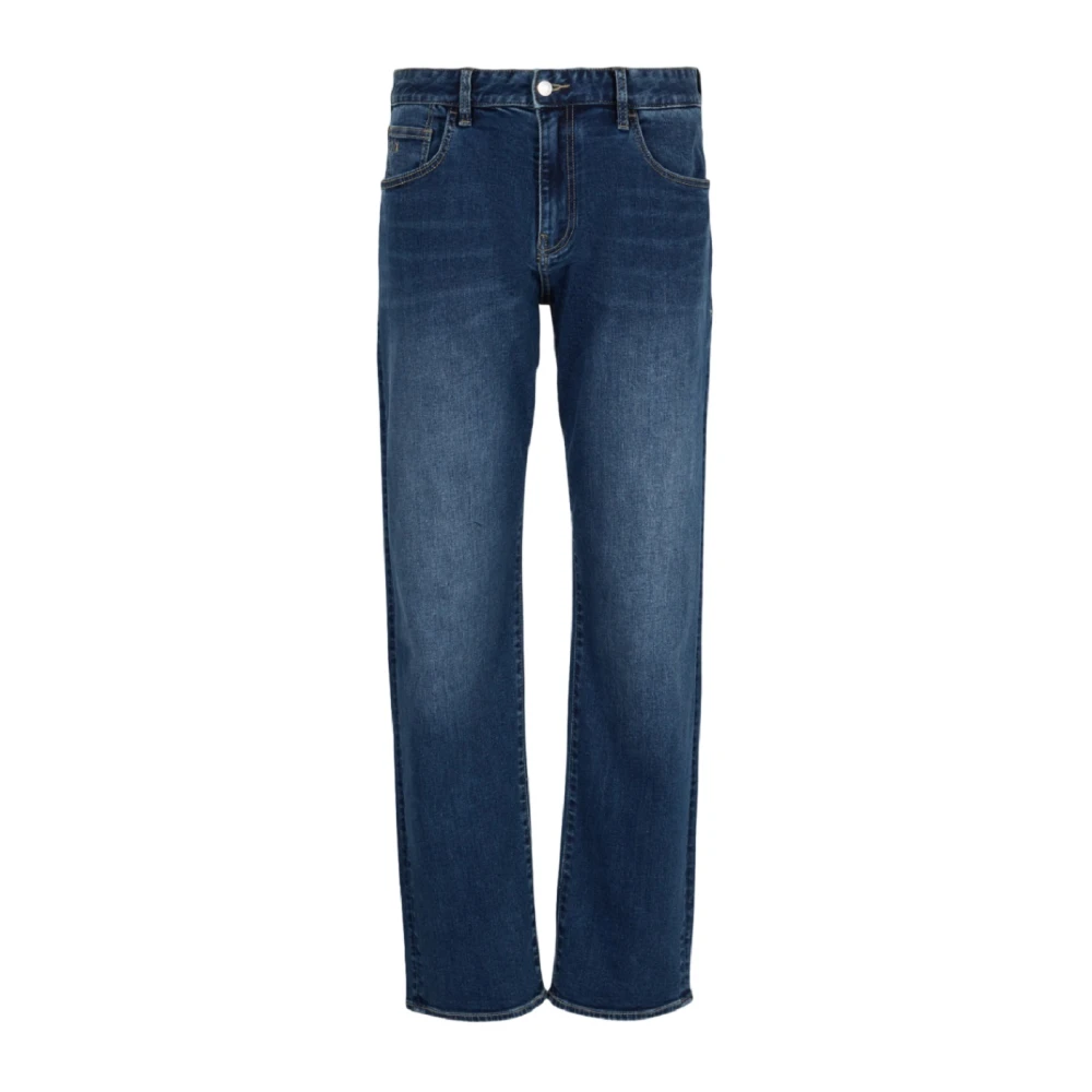 Armani Exchange Slim Donkerblauwe Jeans Blue Heren