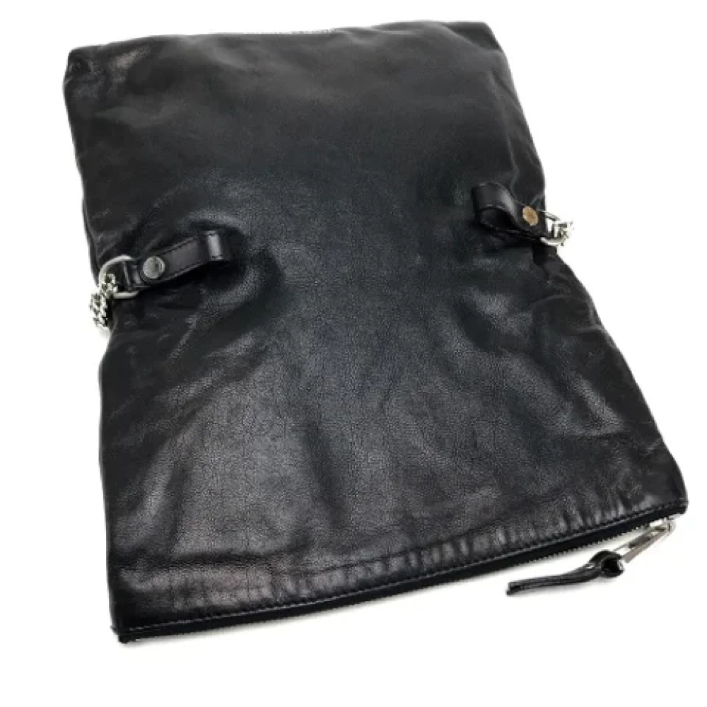 Jimmy Choo Pre-owned Leather shoulder-bags Black Dames