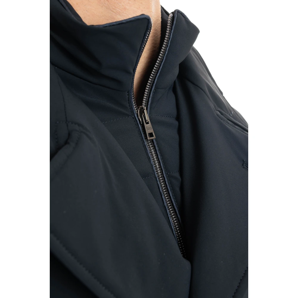 Herno Dubbelrijig Herenjas Blue Heren