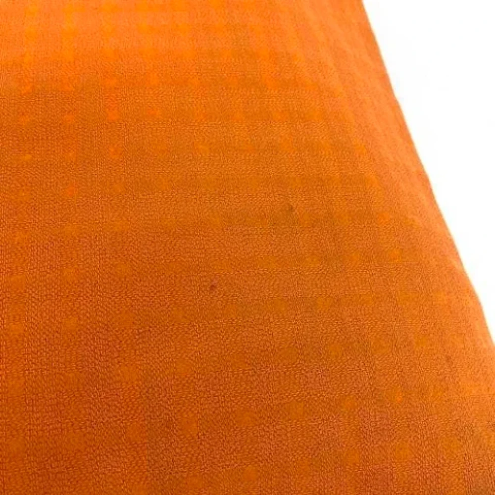 Hermès Vintage Pre-owned Canvas handbags Orange Dames