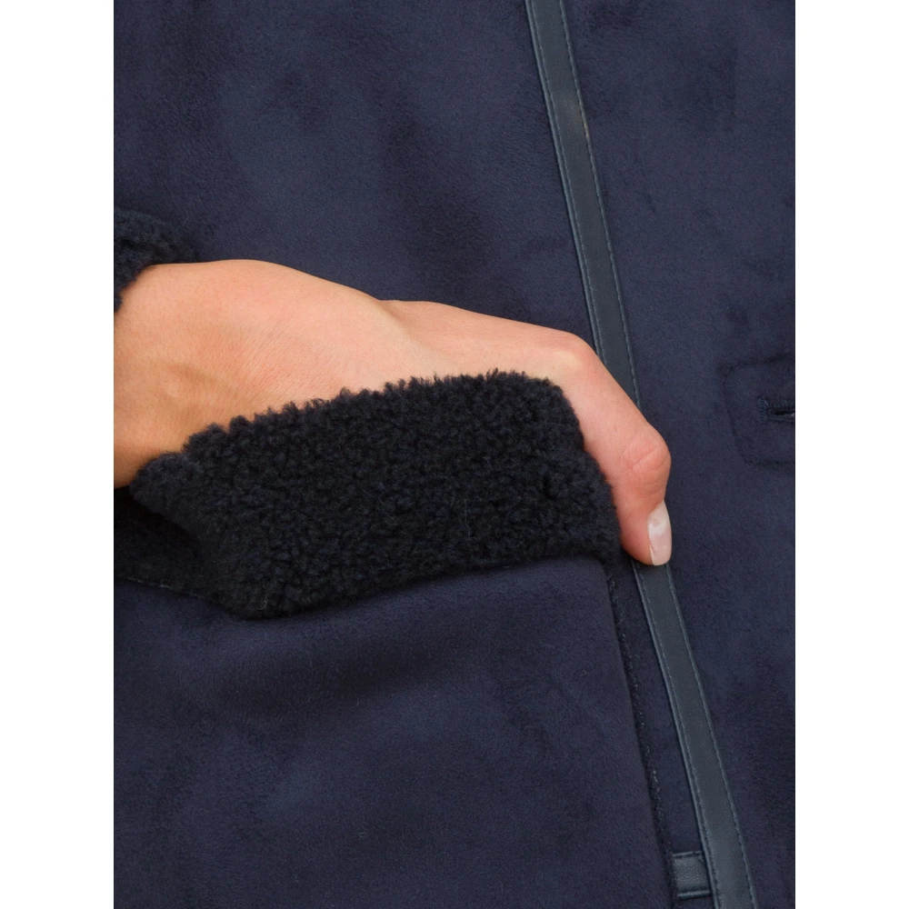 Marella Blauwe Stijlvolle Aspet Pellic Capospal Blue Dames