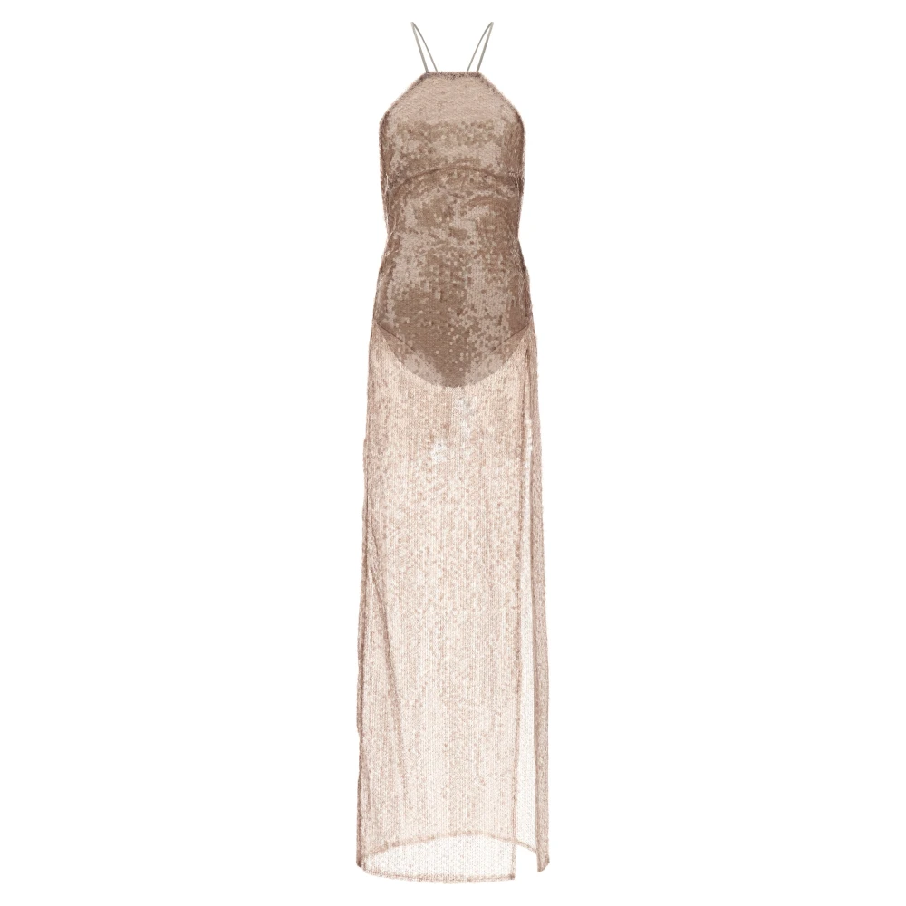 Andamane Women's Pink Gowns, M, West Maxi Dress