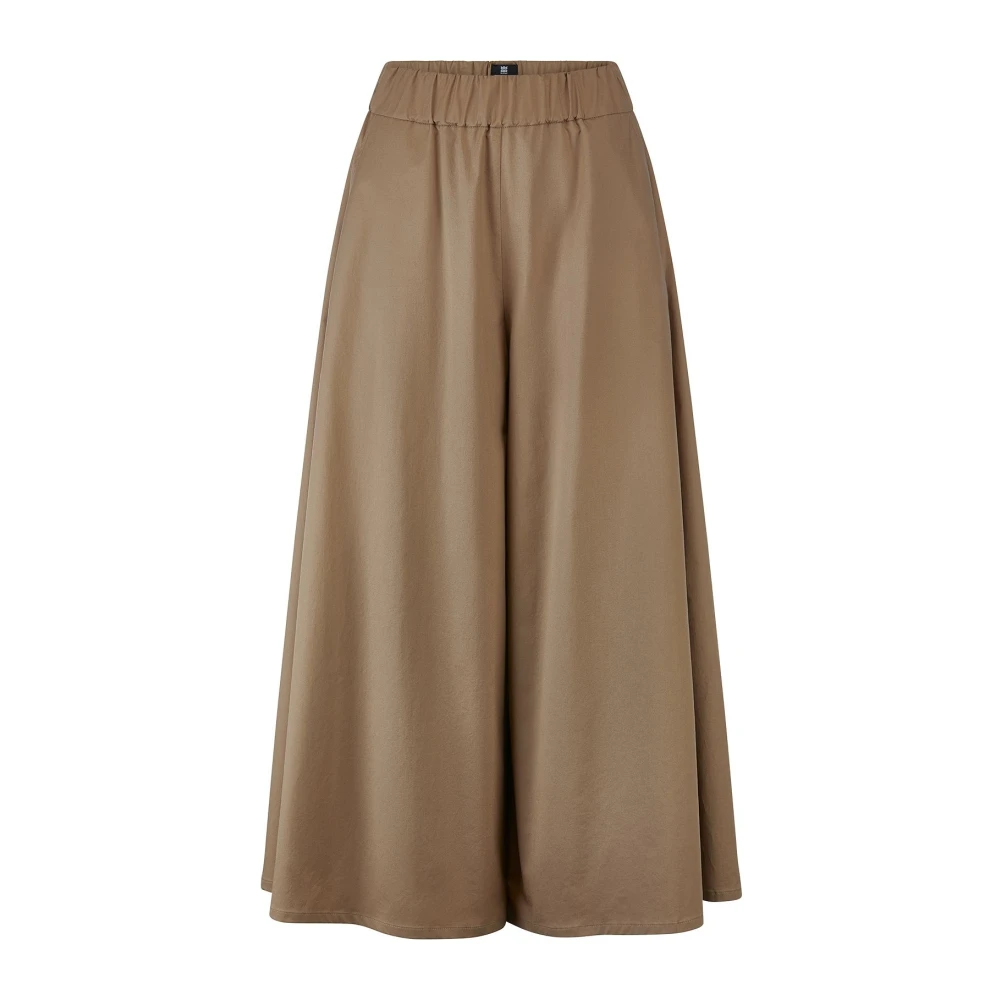 Riani Brown Wide Trousers, Female, S, Wide Trousers