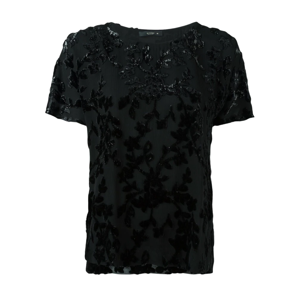 ETRO Blouse overhemd Black Dames