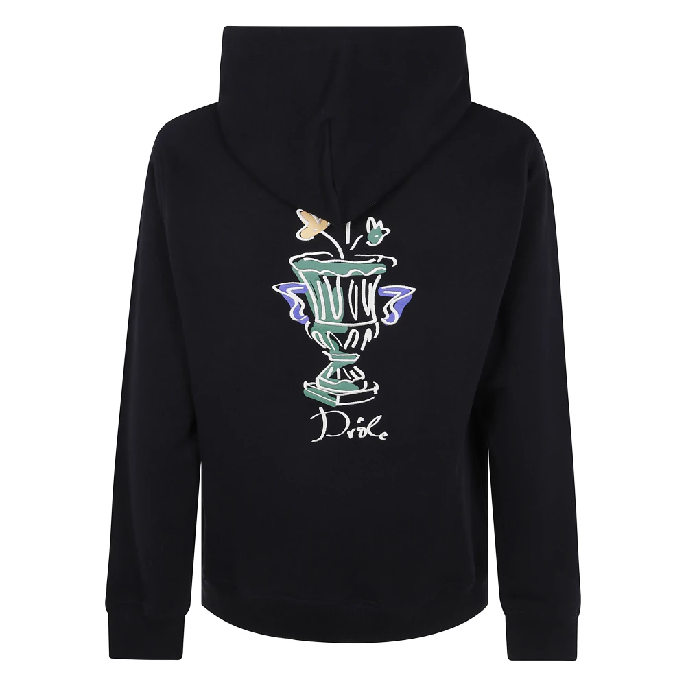 Drole de Monsieur Hoodie Vaas Stijlvolle Woondecoratie Black Heren