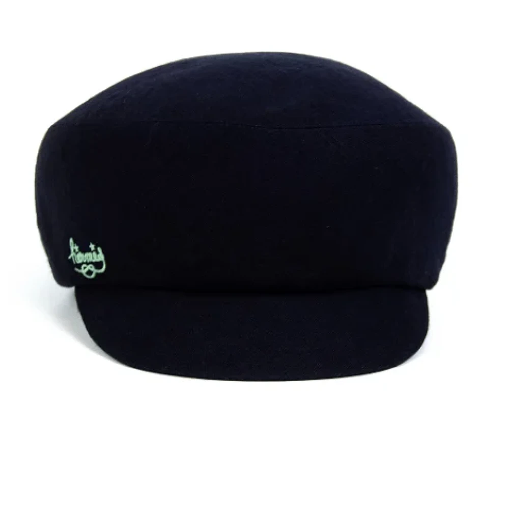 Hermès Vintage Pre-owned Fabric hats Black Dames