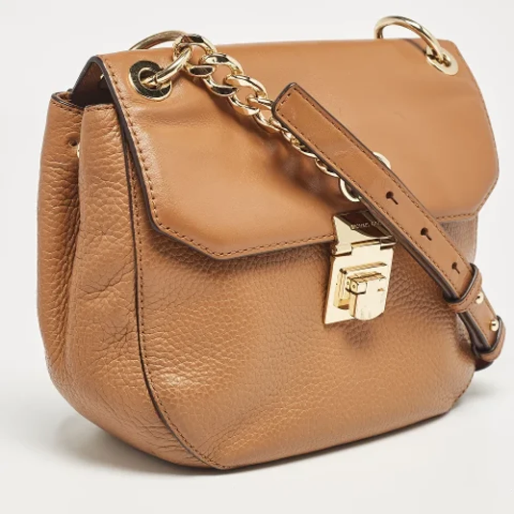 Michael Kors Pre-owned Leather shoulder-bags Brown Dames