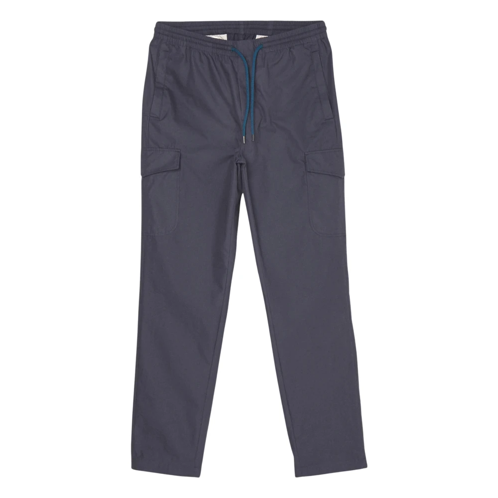 PS By Paul Smith Straight Trousers Blue Heren