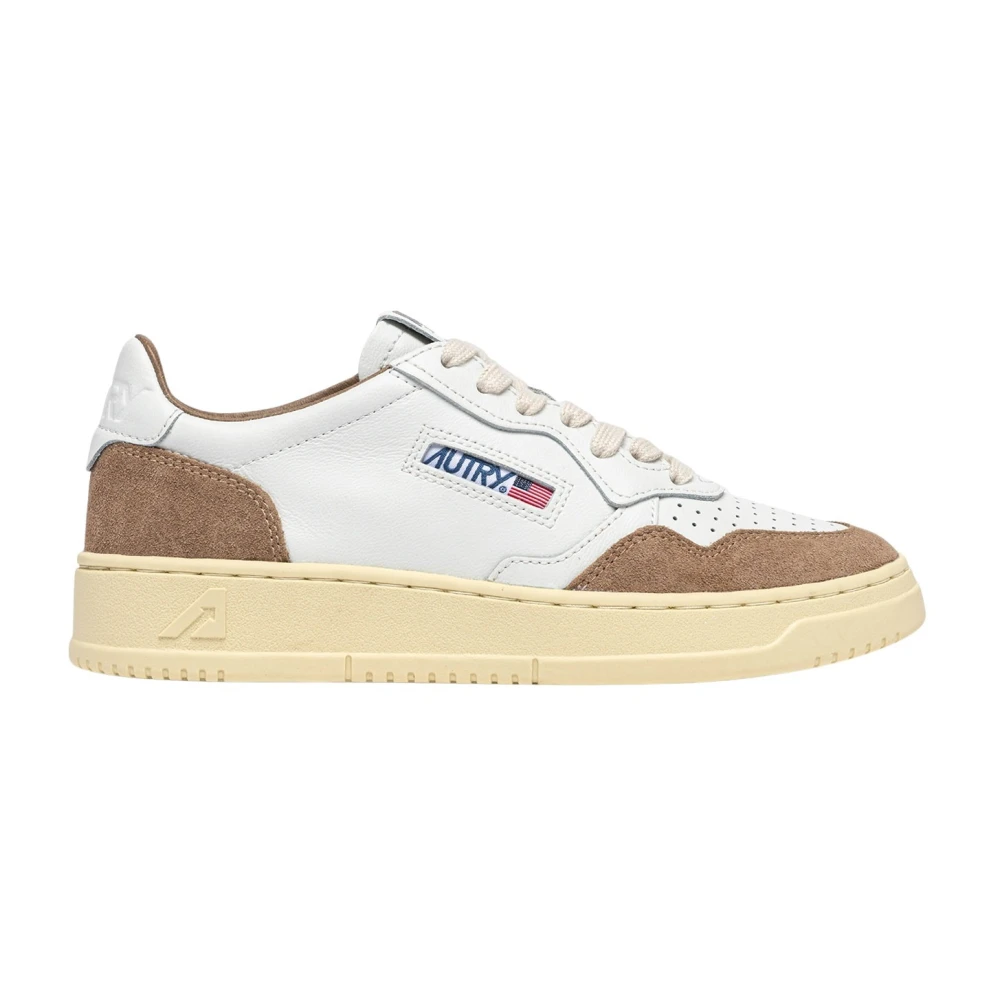 Autry Women's White Sneakers, 5 Uk, Medalist Low Soflea Sue