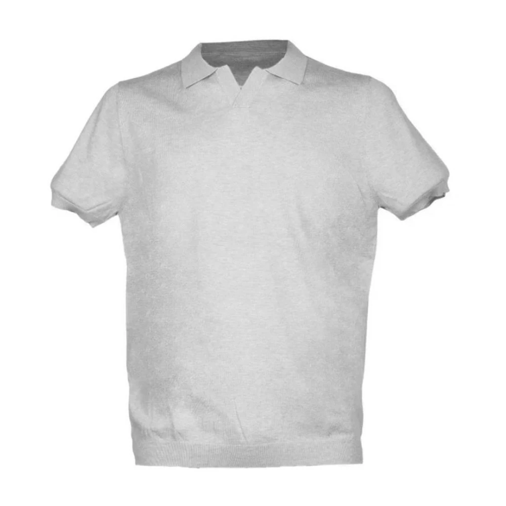 People of Shibuya Grijze Katoenen Poloshirt Gray Heren