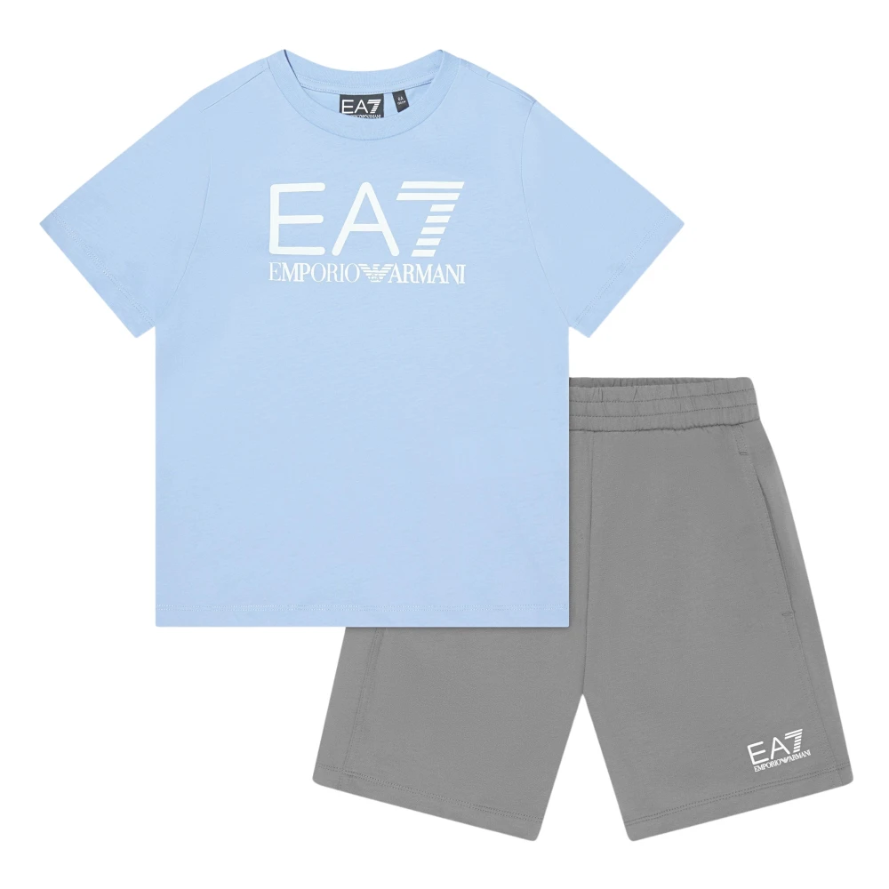 Emporio Armani Ea7 Boys Multicolor Visibility Short Set - Kids Sets - 10 Y - Kids