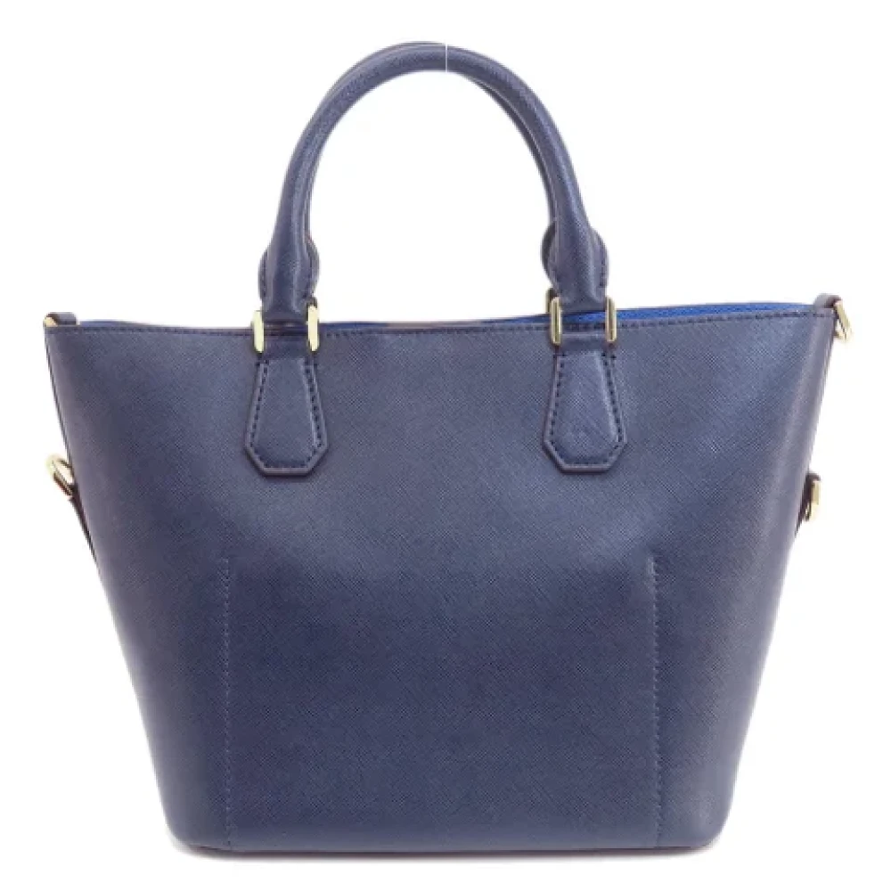 Michael Kors Pre-owned Leather handbags Blue Dames