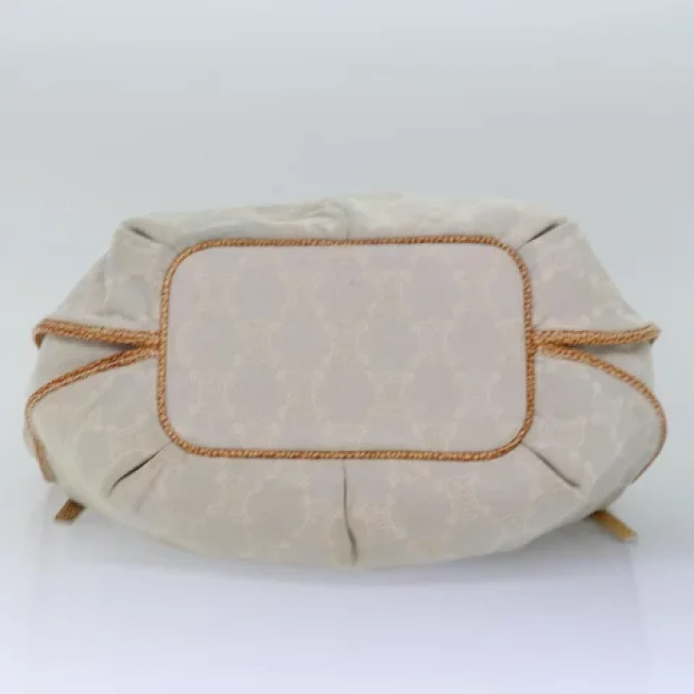 Celine Vintage Pre-owned Canvas celine-bags Gray Dames