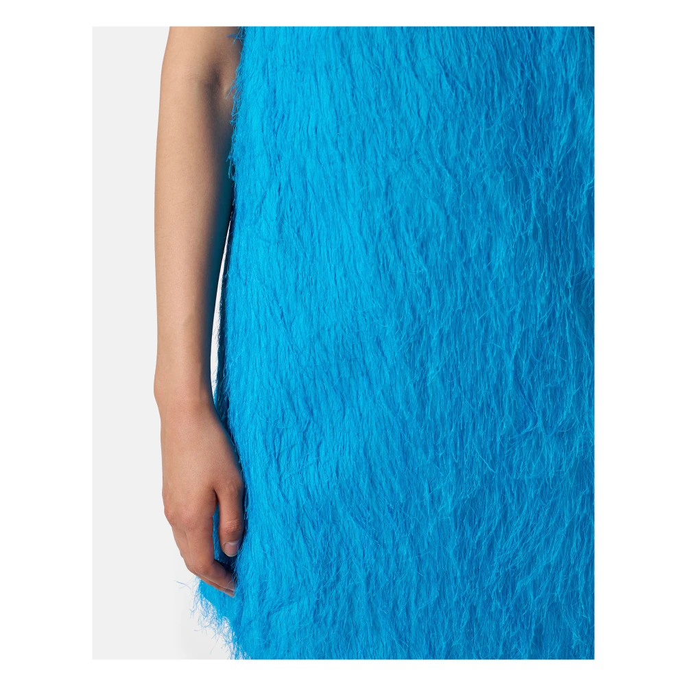 Iceberg Kobaltblauwe jurk regular fit Blue Dames