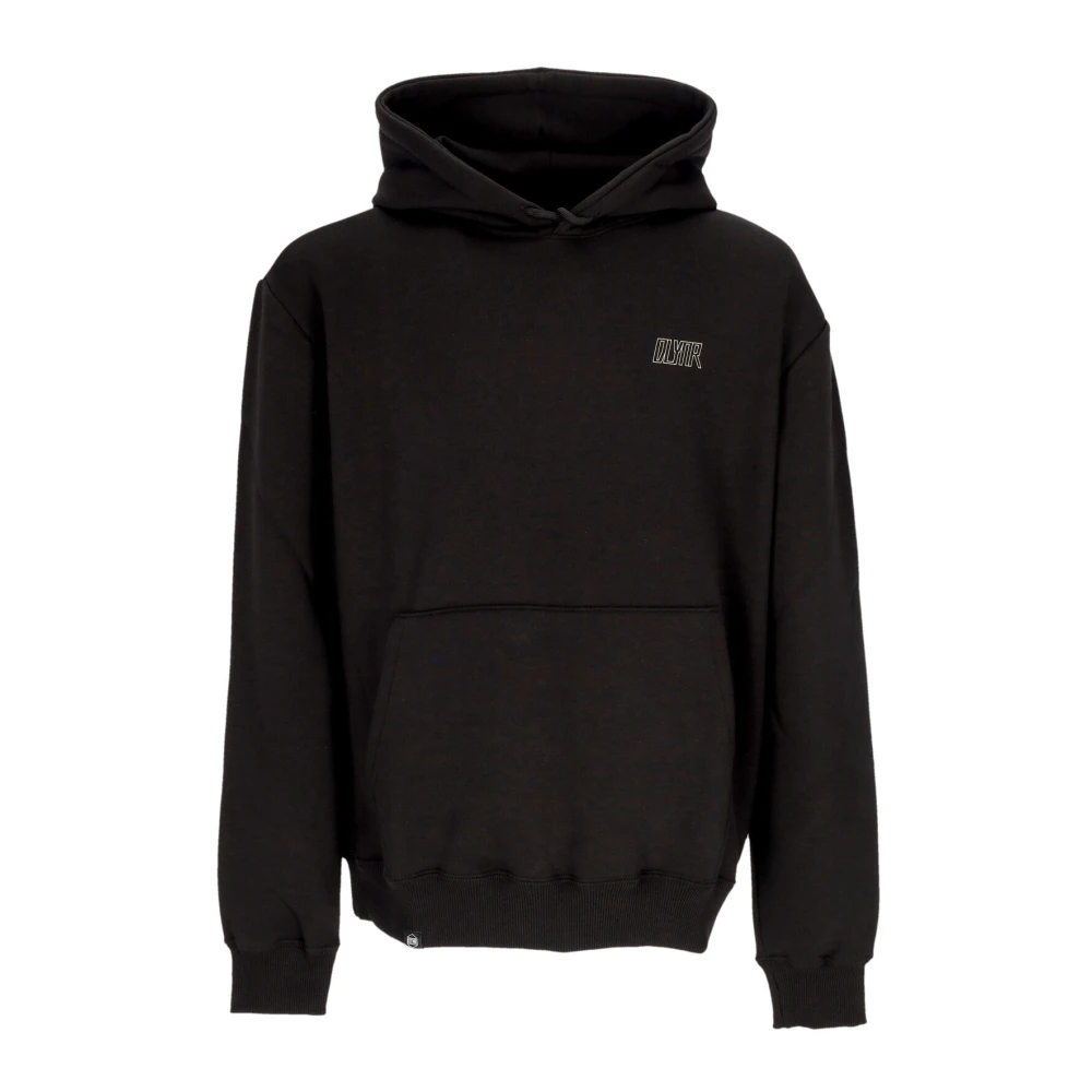 Dolly Noire Blauwe Draken Hoodie Black Heren