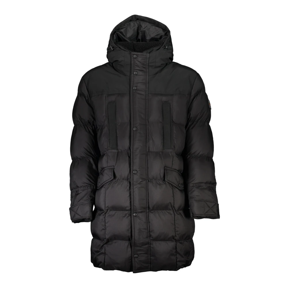 Hugo Boss Jogrid Hoodie Zwart Gerecycled Polyester Black Heren