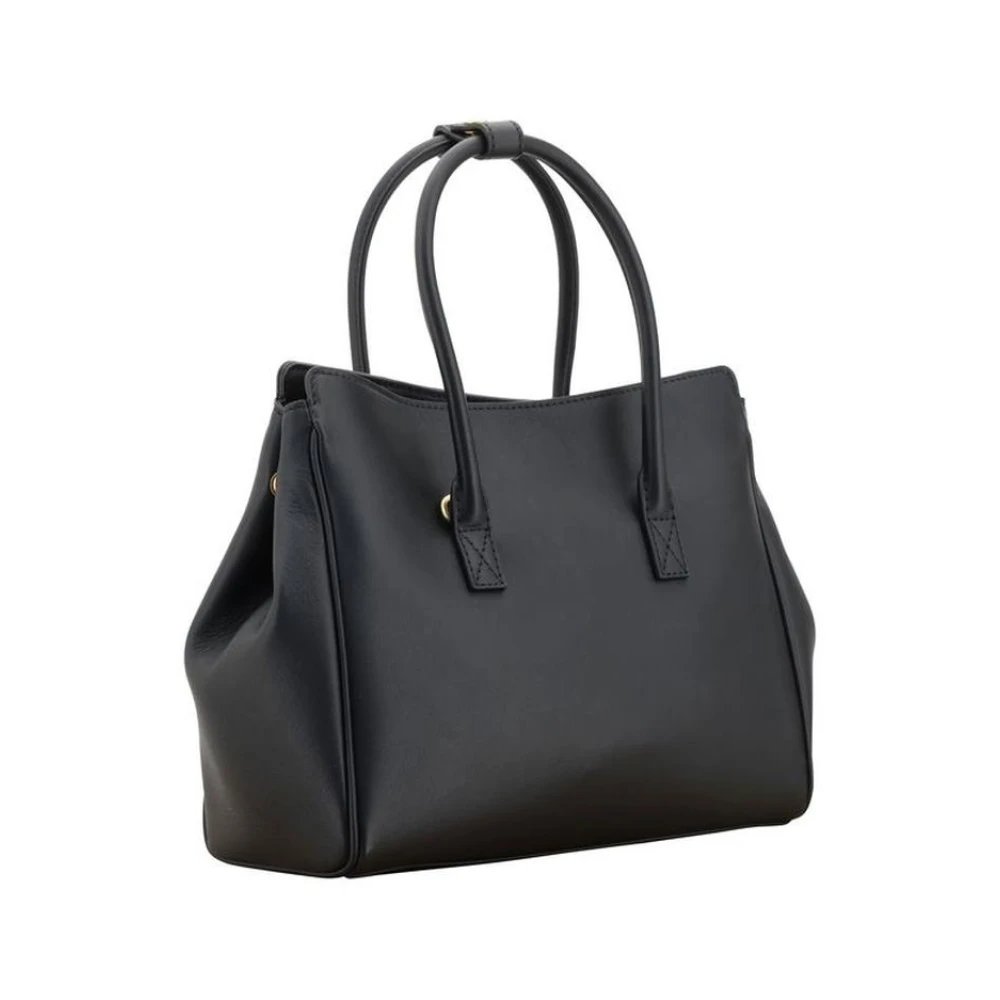 Balenciaga Leren schoudertas met verstelbare band Black Dames