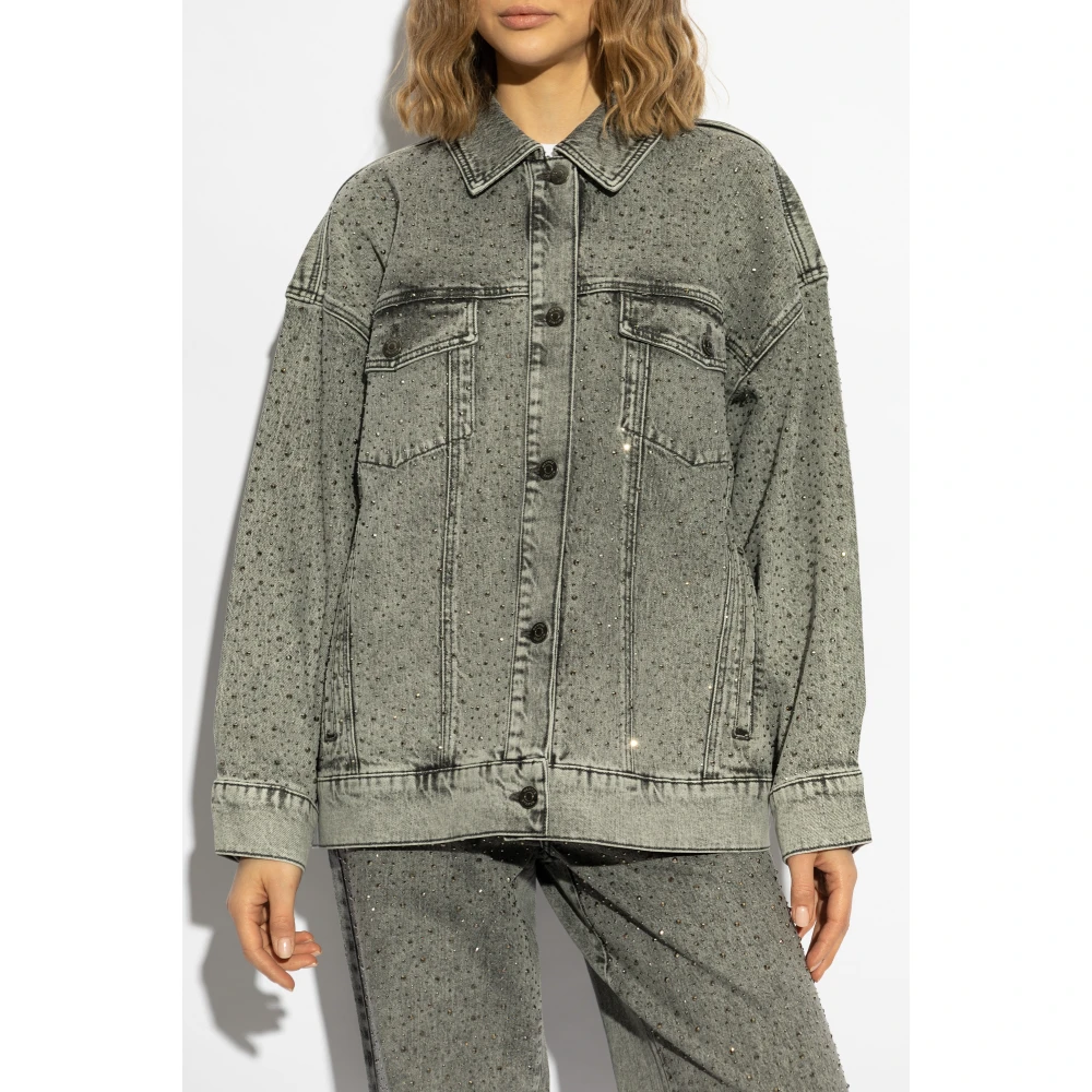 Gestuz Denim jas Gray Dames