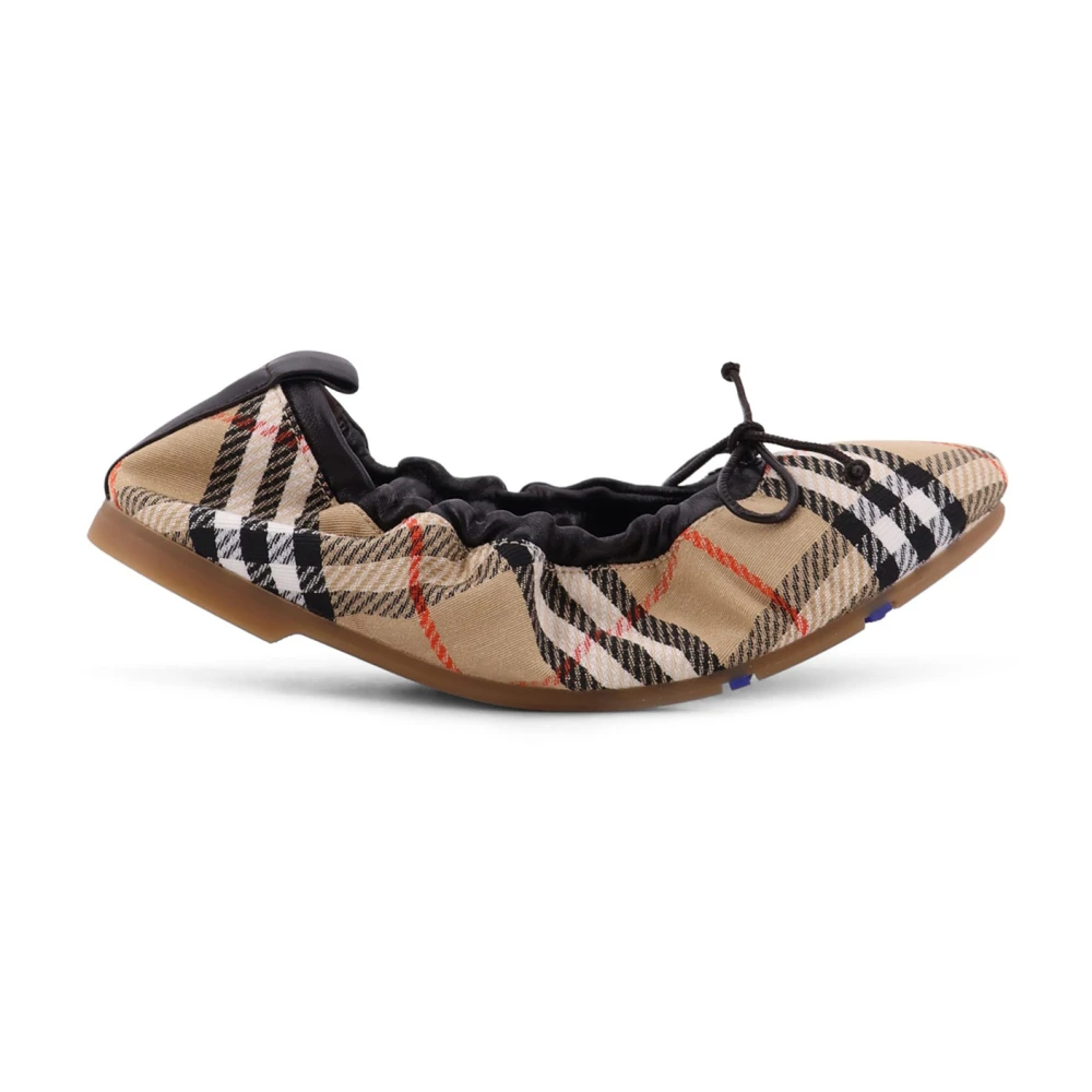 Burberry Women's Beige Ballerina Shoes, 3 Uk, Ballerinas