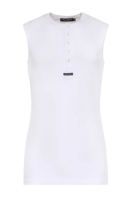 Cotton Serafino T-shirt