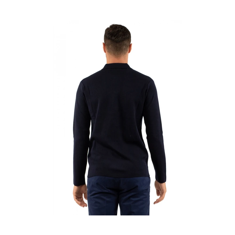 Daniele Fiesoli Herenoverhemd Klassieke Stijl Blue Heren